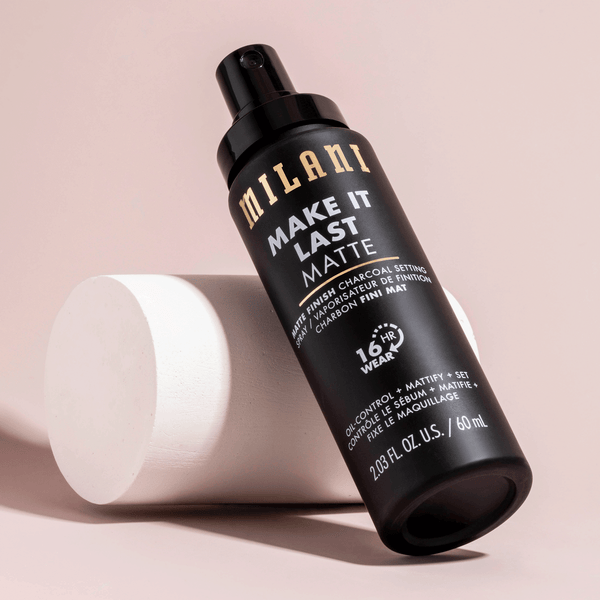 Forfølge skrot Print Make it Last Matte Charcoal Setting Spray | Milani