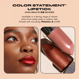 Color statement lipstick arm swatch 