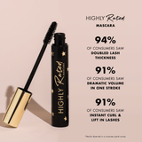 Highly Rated Mascara infographic