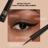 stay put matte eyeliner