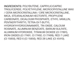 color statement lipstick blushing beauty packaging