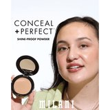 Demonstration video for: Conceal + Perfect Shine-Proof Powder
