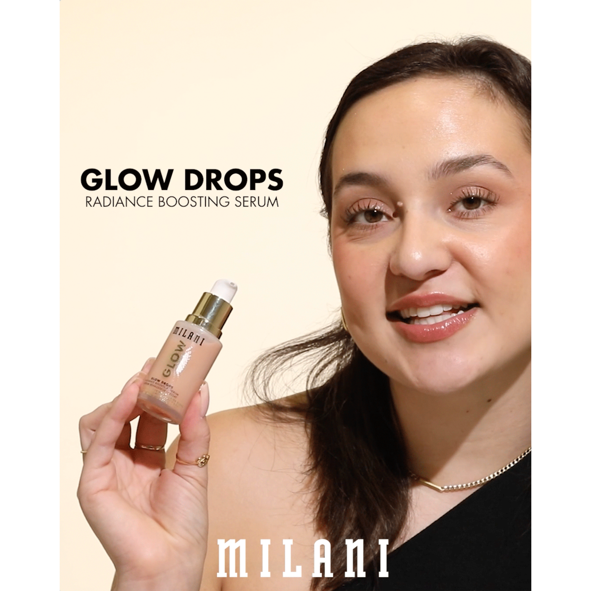 Hydrating Glow Drops Radiance Boosting Moisture Serum Milani Cosmetics