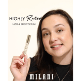 Demonstration video for: Highly Rated Lash & Brow Serum
