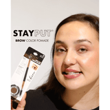 Demonstration video for: Stay Put® Brow Color