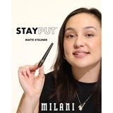 Demonstration video for: Stay Put® Matte Eyeliner