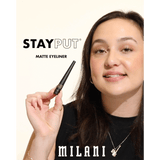 Demonstration video for: Stay Put® Matte Eyeliner