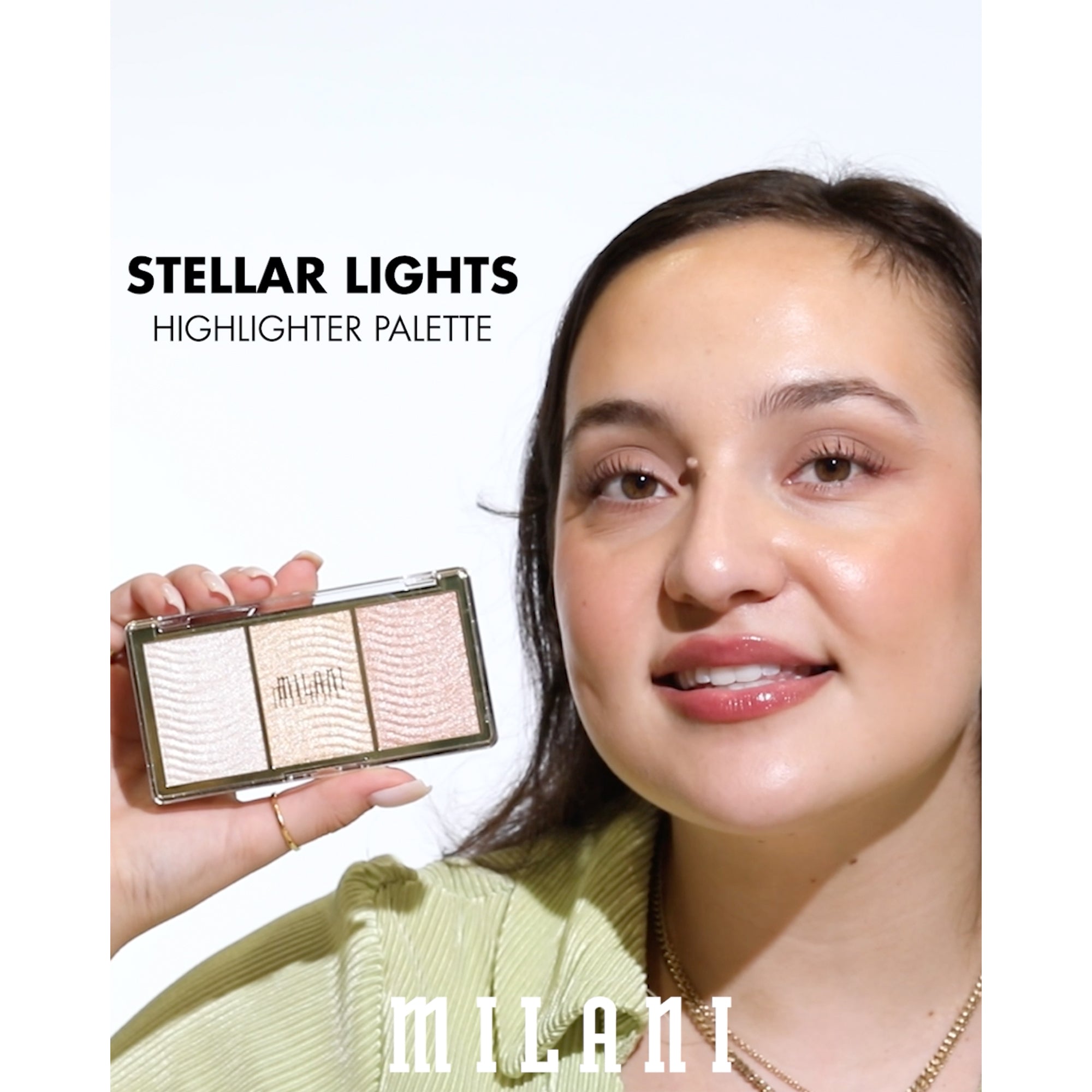 Stellar Lights Highlighter Palette Rose Gold Highlighter Milani