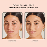 Conceal + Perfect Smooth Finish Cream To Powder