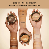 Conceal + Perfect Smooth Finish Cream To Powder