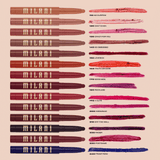 stay put lip crayon swatches 