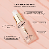 Glow Drops Radiance Boosting Serum infographic