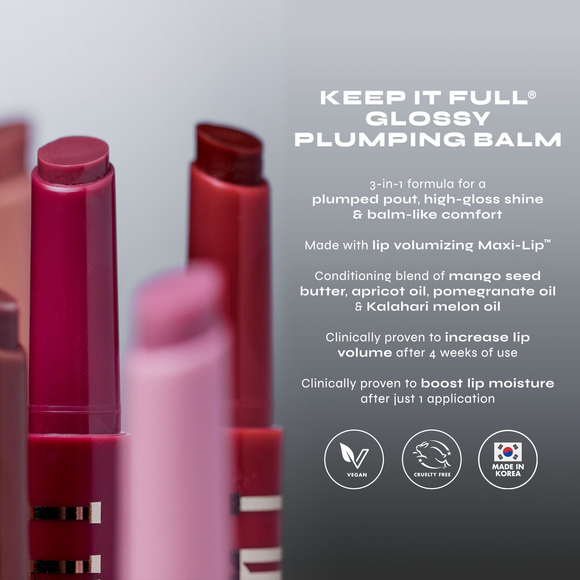 Plumping Keep It Full Glossy Plumping Balm