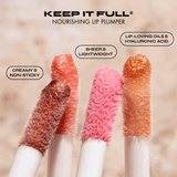 keep it full nourishing lip plumper infographic