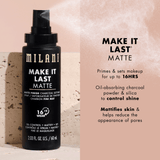 make it last matte infographic