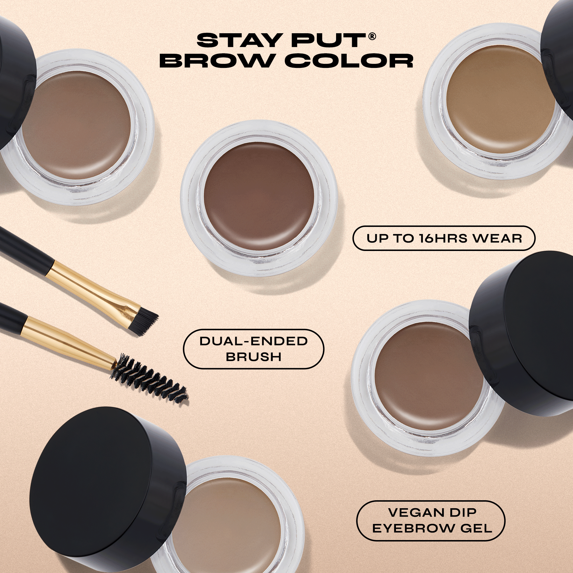 Eyebrow Pomade Stay Put® Brow Color Milani