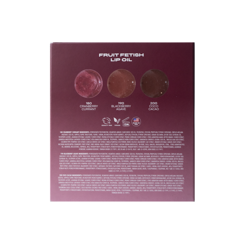 Happy Holiglaze - Fruit Fetish Lip Oil Set
