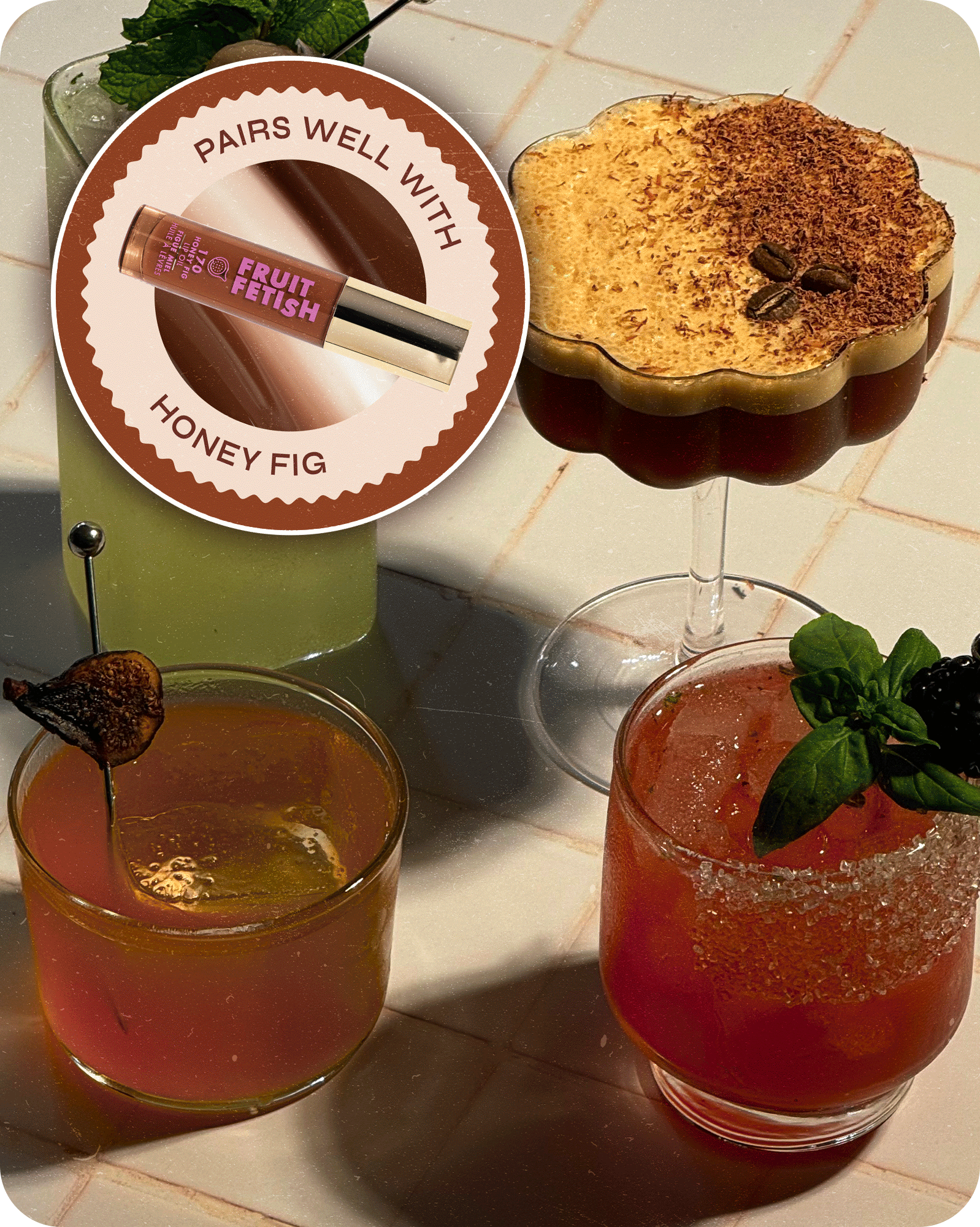 pairs well with honey fig