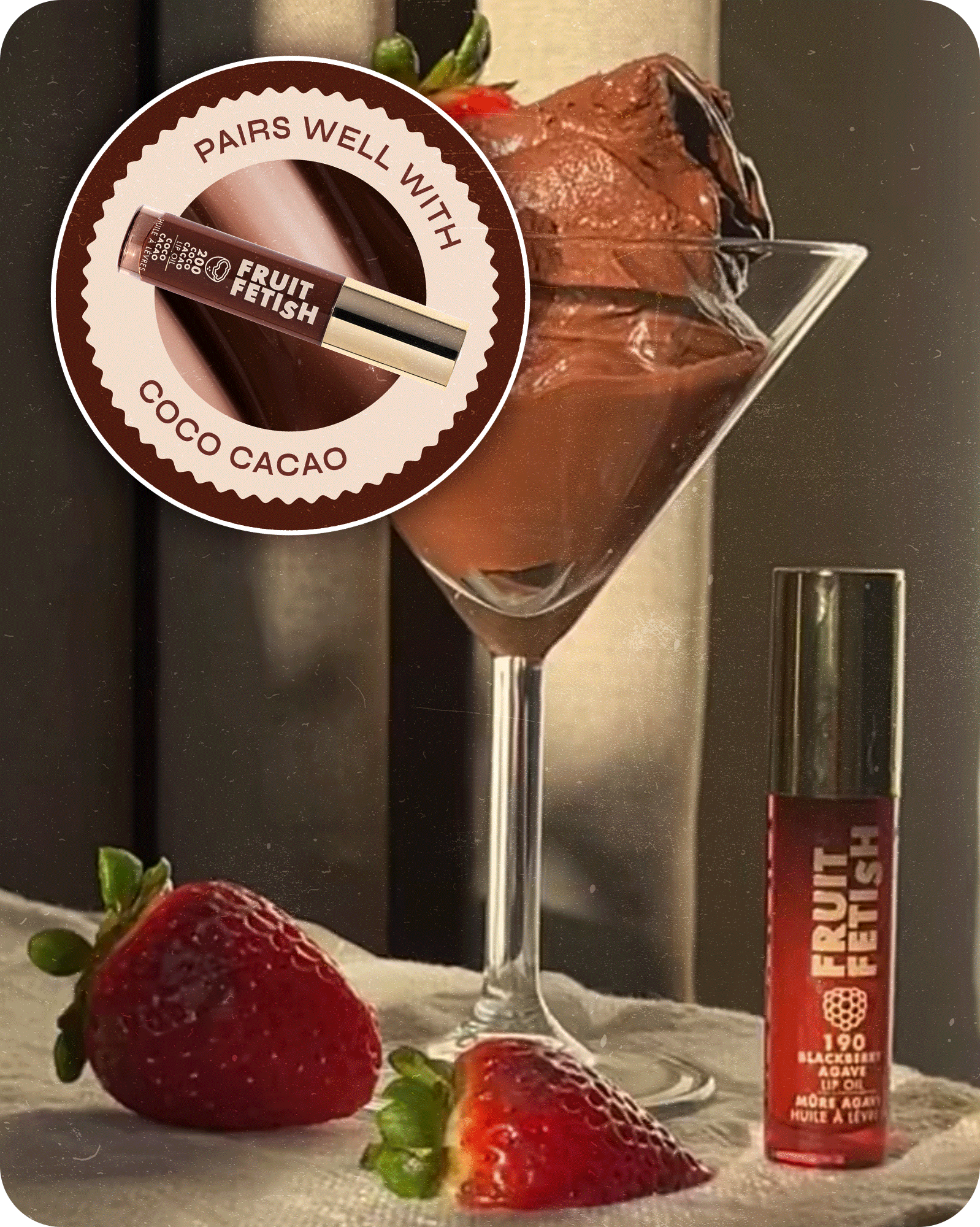 pairs well with coco cacao 