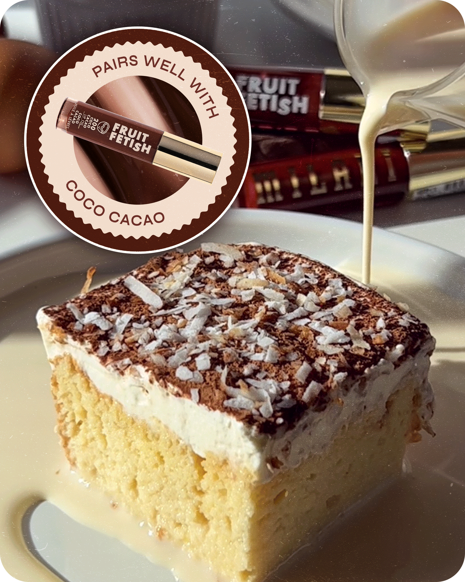 pairs well with coco cacao 